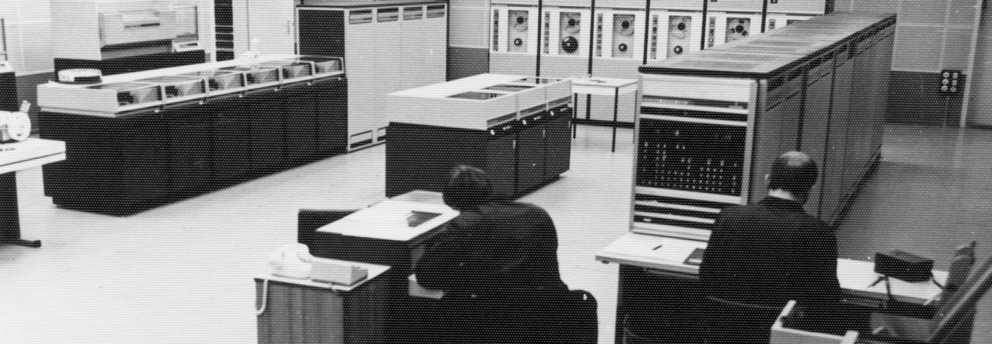 Siemens-Großrechner des MfS Anfang der 70er Jahre