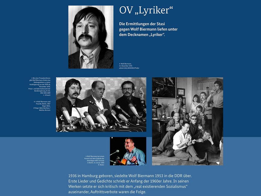 Ausstellungsmodul 9 "OV Lyriker"