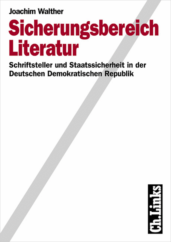 Cover der Publikation 'Sicherungsbereich Literatur'