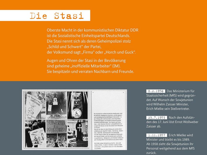 Poster 12: Die Stasi